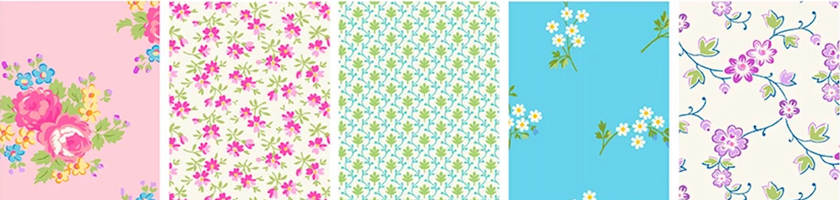 Beloved Blossoms 10" Square 10-BELO-42 Andover