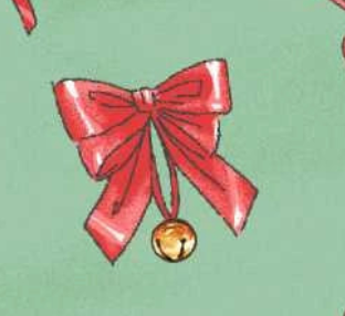 Christmas at Pooh Corner 9109-68 Light Green W.A. Dodge Studio E Half Yard