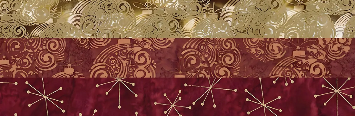 Express Yourself! 10" Layer Cake Stacker Holiday Sparkle Batiks Festive A 10-23559A-42 Riley Blake