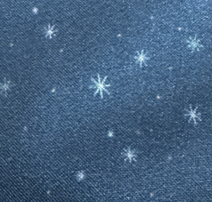 Frost & Fable Flake & Snow Texture Dark Blue PPAL05849DB Half Yard