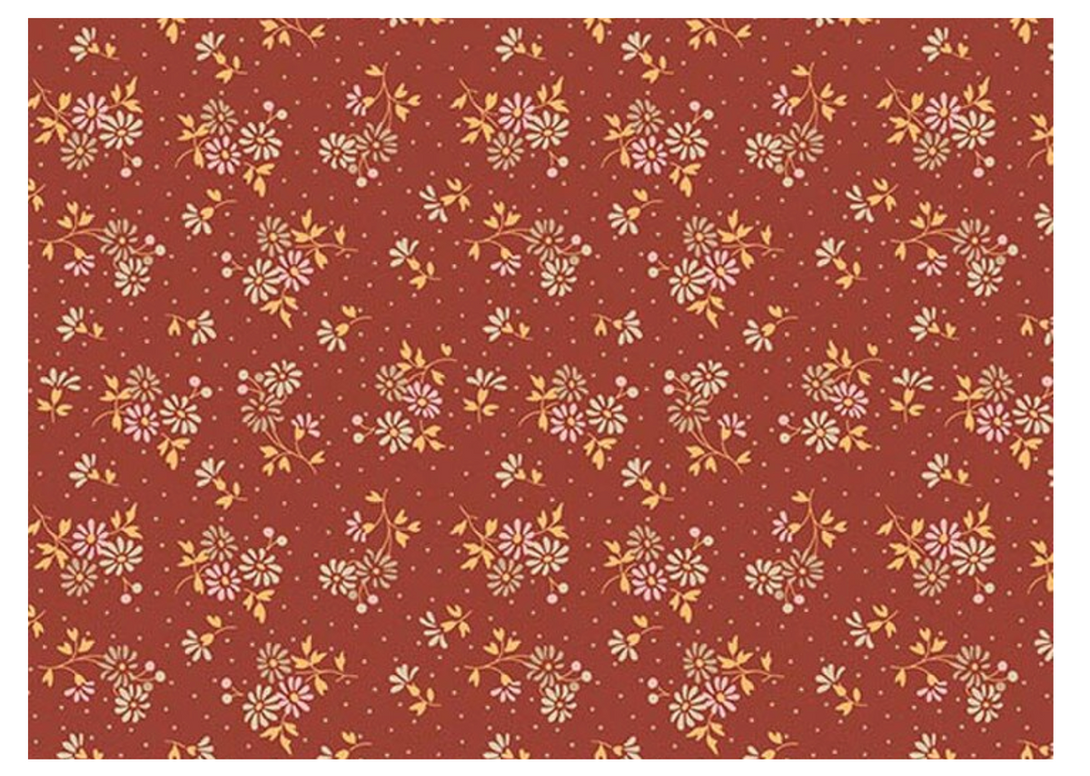 Baked With Love Blessings Terracotta C17780-TERRACOTTA Riley Blake Half Yard