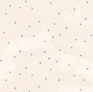 Frosty Friends Dots Cream MAS11485-E Robin Kingsley Maywood Half Yard