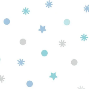 Christmas Break Snow Confetti White MAS11540-W Maywood Studio Half Yard