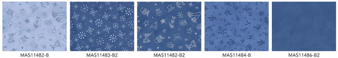 Frosty Friends 2.5" Strips ST-MASFRFR Robin Kingsley Maywood