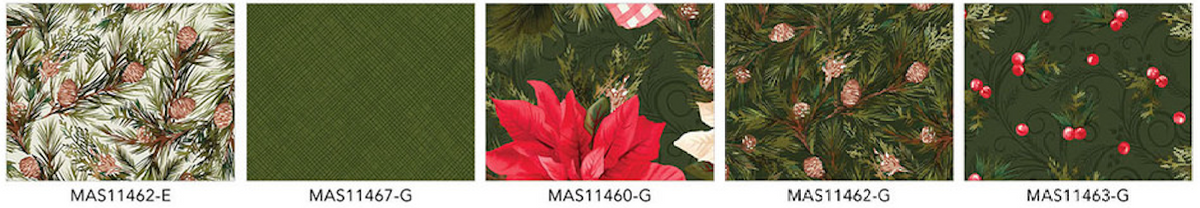 Gingham Garland 20 Fat Quarter FQ-MASGIGA Maywood Studio