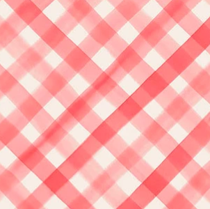 Gingham Garland Gingham Red MAS11466-R Maywood Studio Half Yard