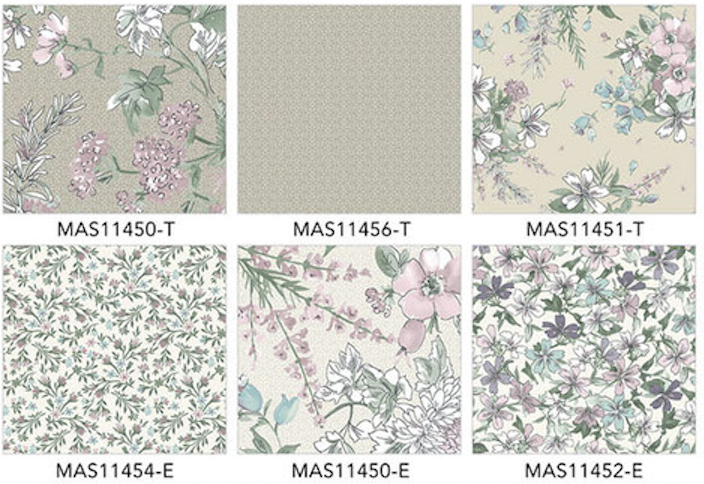 Morning Mist 23 Fat Quarter FQ-MASMIST Maywood Studio