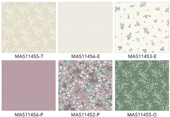 Morning Mist 23 Fat Quarter FQ-MASMIST Maywood Studio