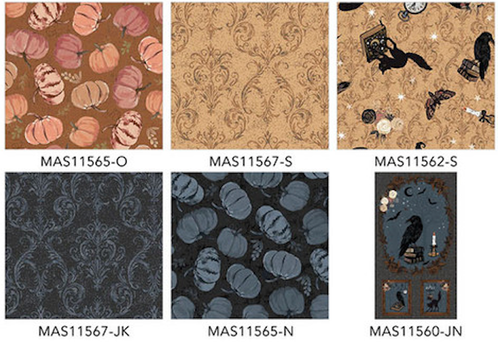 Dark Moon 21 Fat Quarter FQ-MASDAMO Maywood Studio