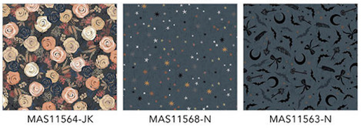 Dark Moon 21 Fat Quarter FQ-MASDAMO Maywood Studio