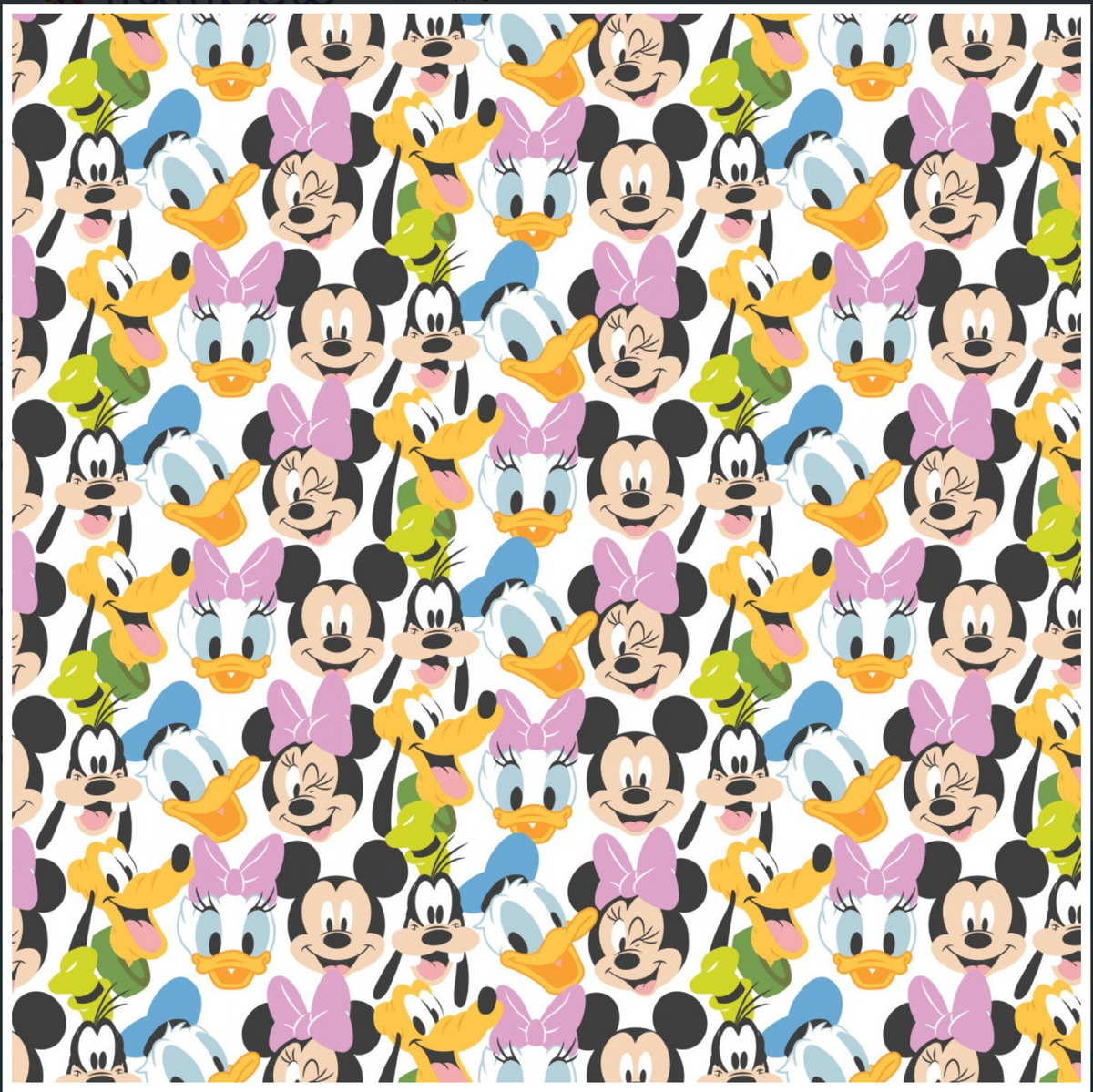 Here Comes the Fun Mickey Mouse and Friends Camelot Fabrics 85271020 01 sold by the Half Yard