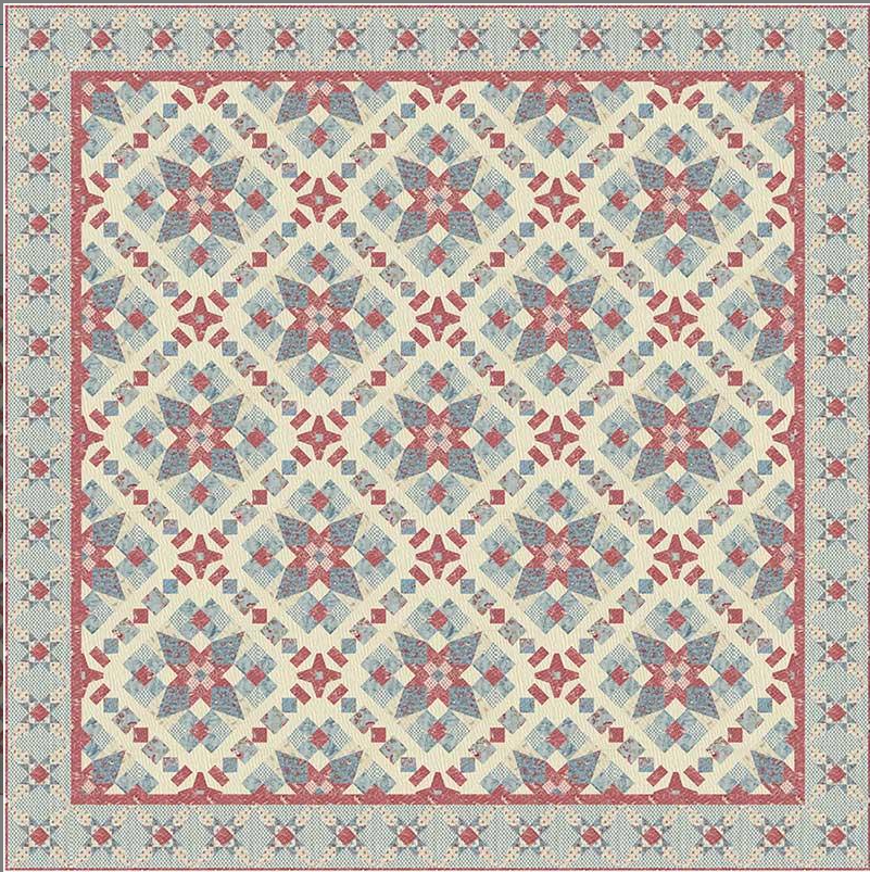 Petit Trianon Atelier De France French General Moda Fabrics FG A001 Each