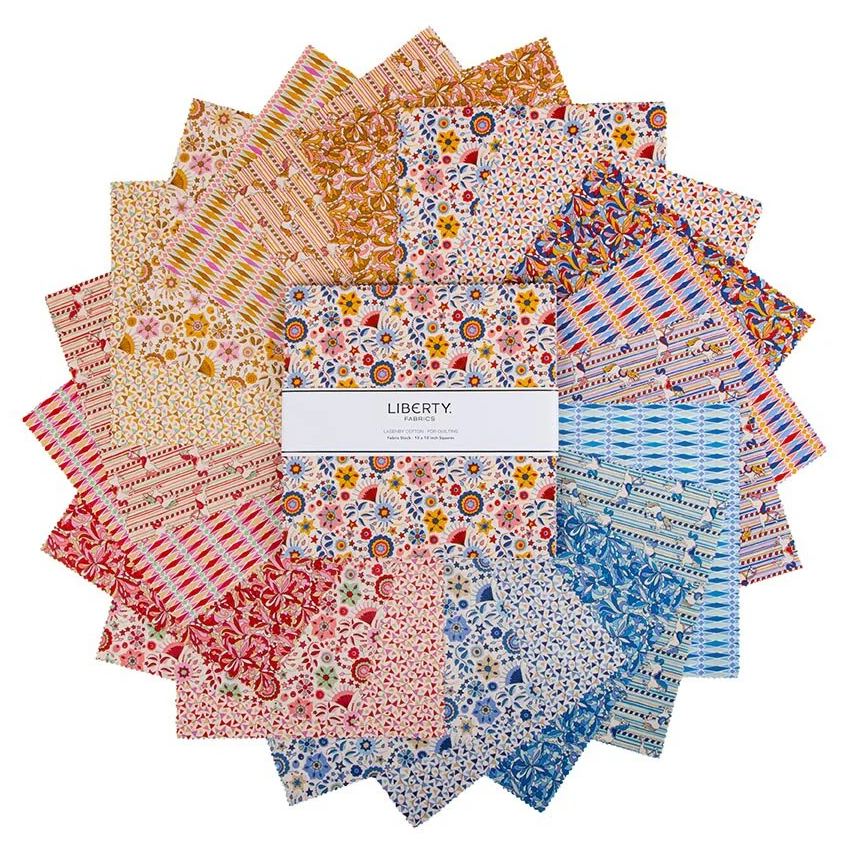 Summer Fair 10" Stacker Liberty Fabrics 0166SQ-SF-10