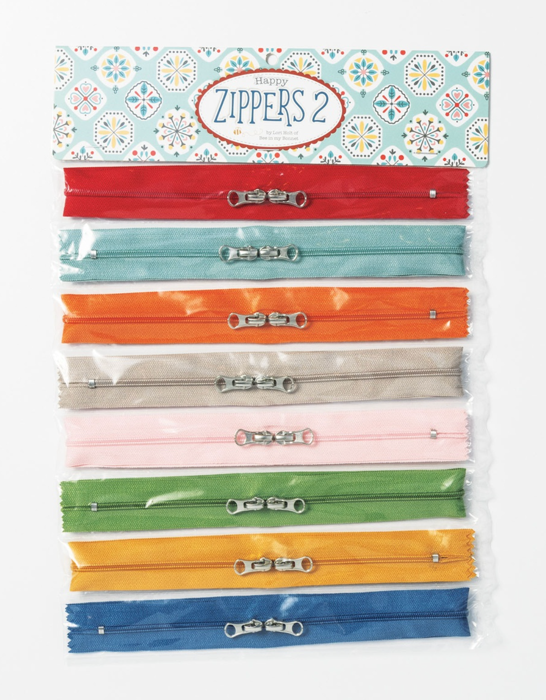 Lori Holt Happy Zippers 2 for Riley Blake Designs ST­-28239 Zippers 2