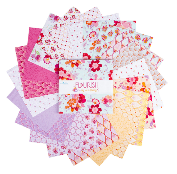 Flourish 10" Squares Sue Daley 10-17450-42 Riley Blake Designs
