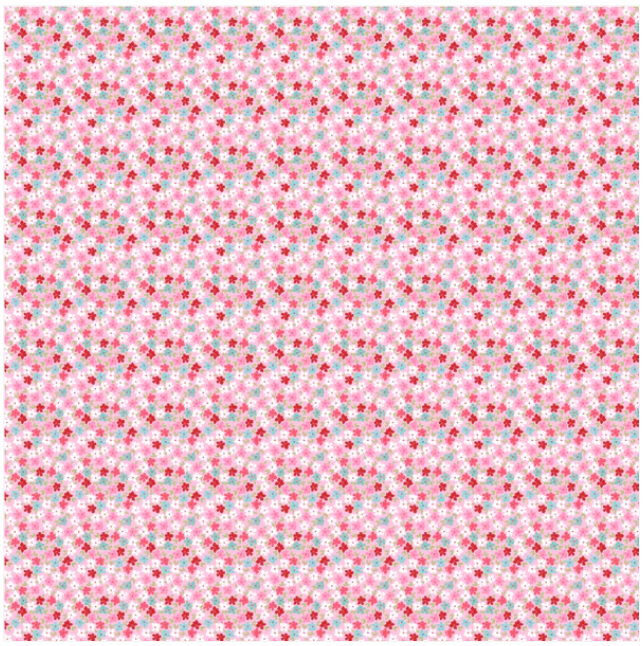 Smitten Chicken Wild Phlox Pink SN251109 Lori Woods Poppie Cotton Half Yard