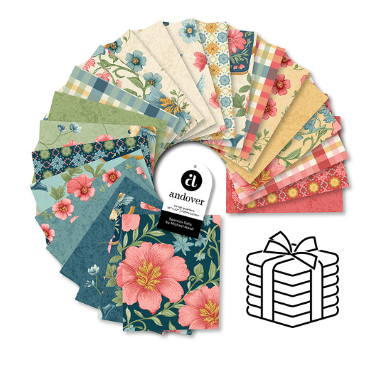 Sparrow Falls Fat Quarter Bundle FQ-SPAR-24 Michael Nardi Andover