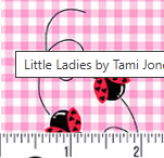 Little Ladies Twin Treasures Blossom A-10503-E Tami Jones Andover Half Yard