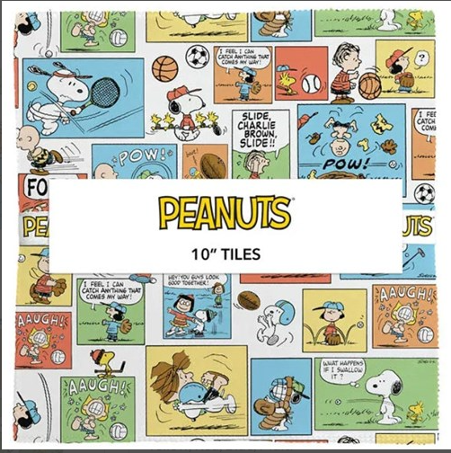 Peanuts® 10” Tiles Layer Cake TPEANUTS42-10 Northcott