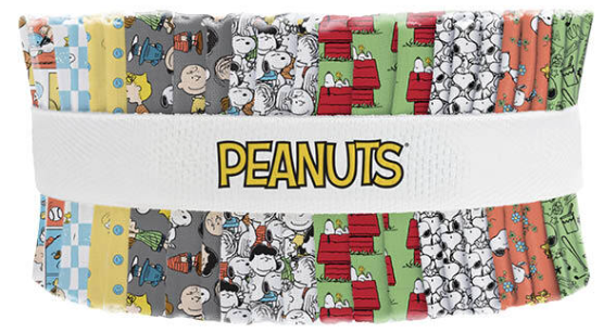 Peanuts® 2-1/2” Strip Roll Jelly Roll SPEANUT40-10 Northcott