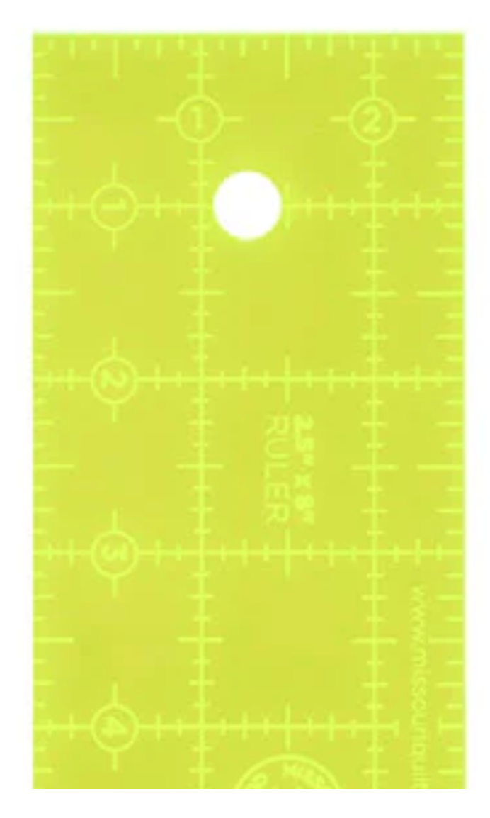Missouri Star 2.5" x 8" Ruler