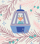 Frost & Fir Snowy Adventures SBC-FF-3110 Art Gallery Half Yard