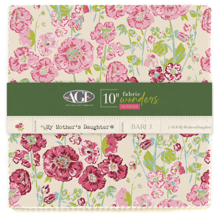 My Mothers Daughter 10” Squares Layer Cake 10W-MMD Art Gallery Fabrics