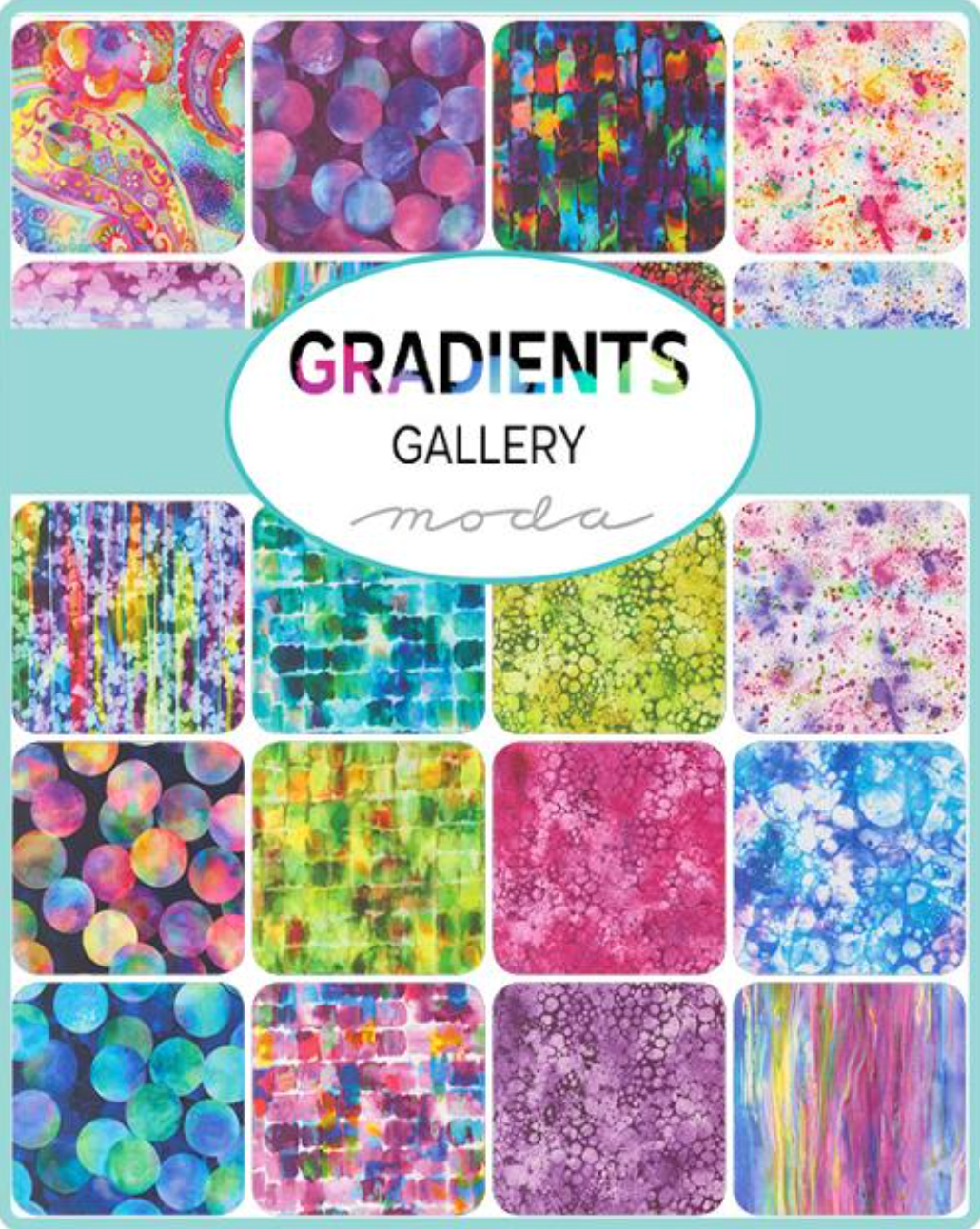 Gradients Gallery 5" Charm Pack 33880PP Moda