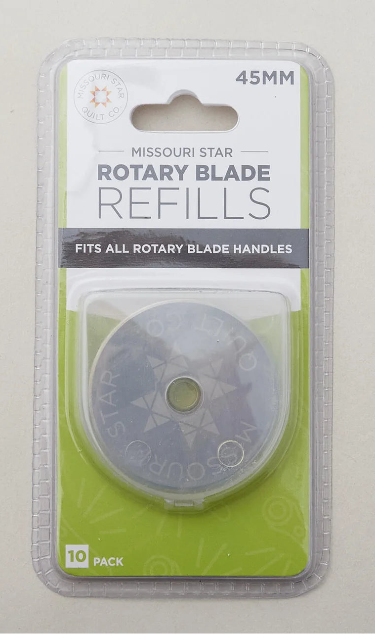 Missouri Star NOT7173 45mm Rotary Replacement Blades - 10-pack