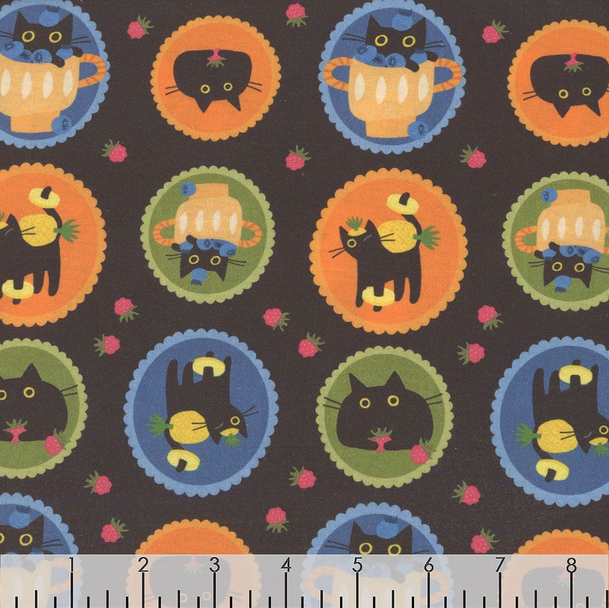 Leezaworks Purrfect Pawfait STELLA-DLW3579 Oil Dear Stella Half Yard