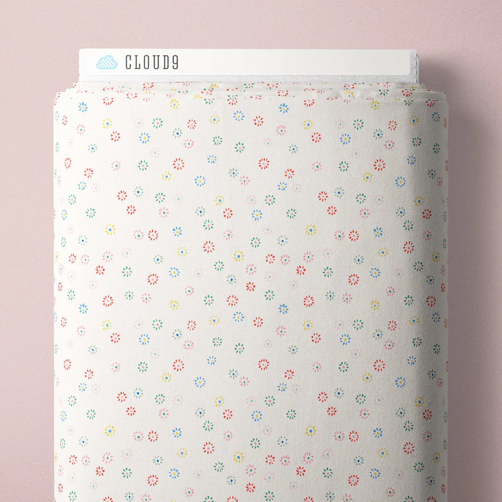 Summers End 229738 Confetti Flowers Emily Taylor Cloud9 Half Yard