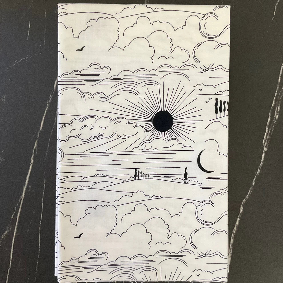 Sun Print Whisper A-1219-K Dwell Zebra Alison Glass Andover 8 Yard Bolt