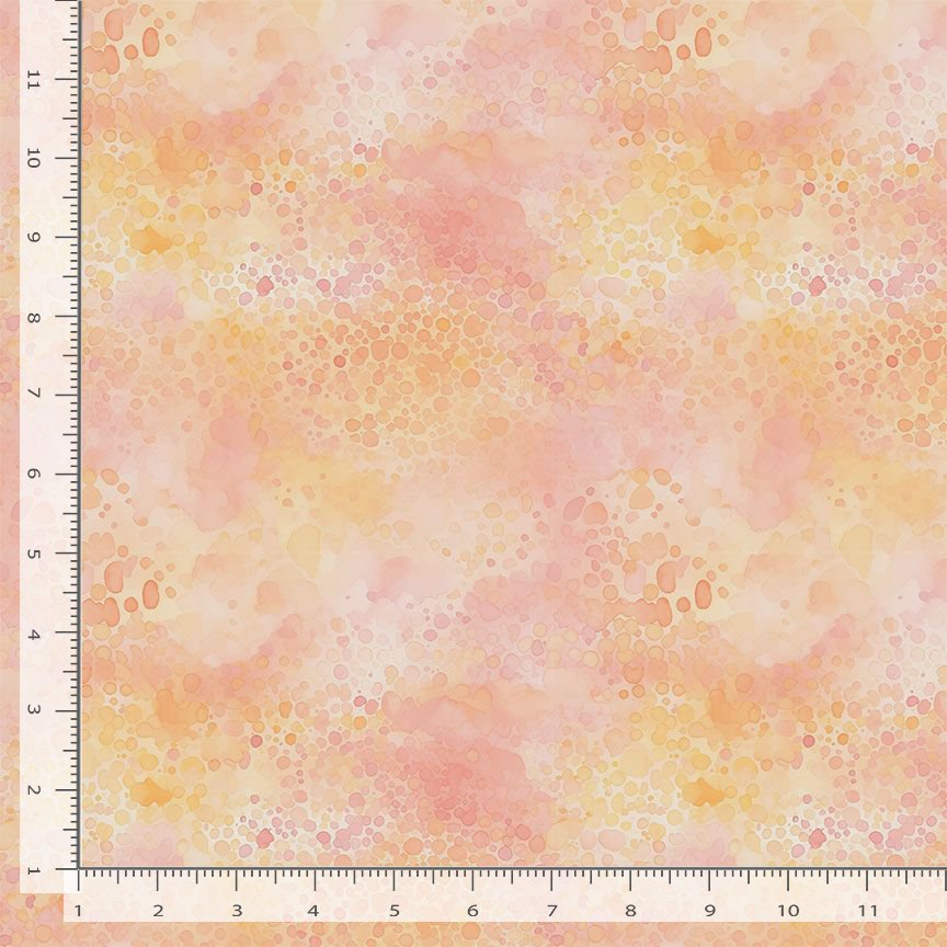 Garden Wish TEXTURE-CD4691 PEACH Dots Texture Timeless Treasures Half Yard