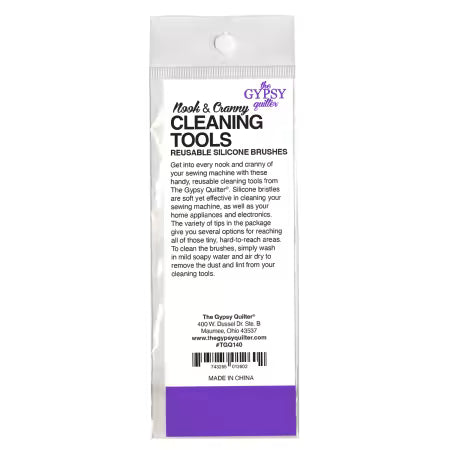 The Gypsy Quilter Every Nook and Cranny Cleaning Tools 4ct # TGQ140