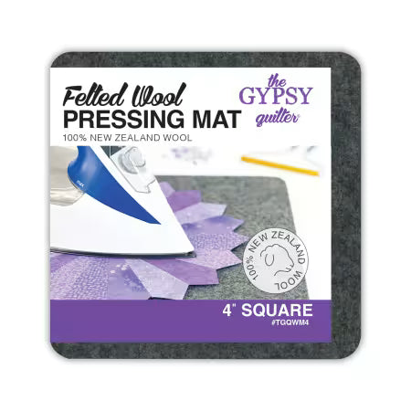 WOOL MAT 4IN X 4IN THE GYSPY QUILTER TGQWM4