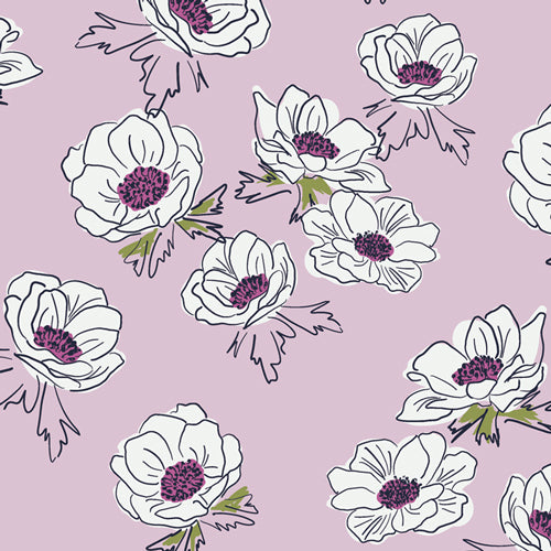 ANEMONE CASCADE TROUVAILLE ART GALLERY FABRICS TRV-68122 HALF YARD