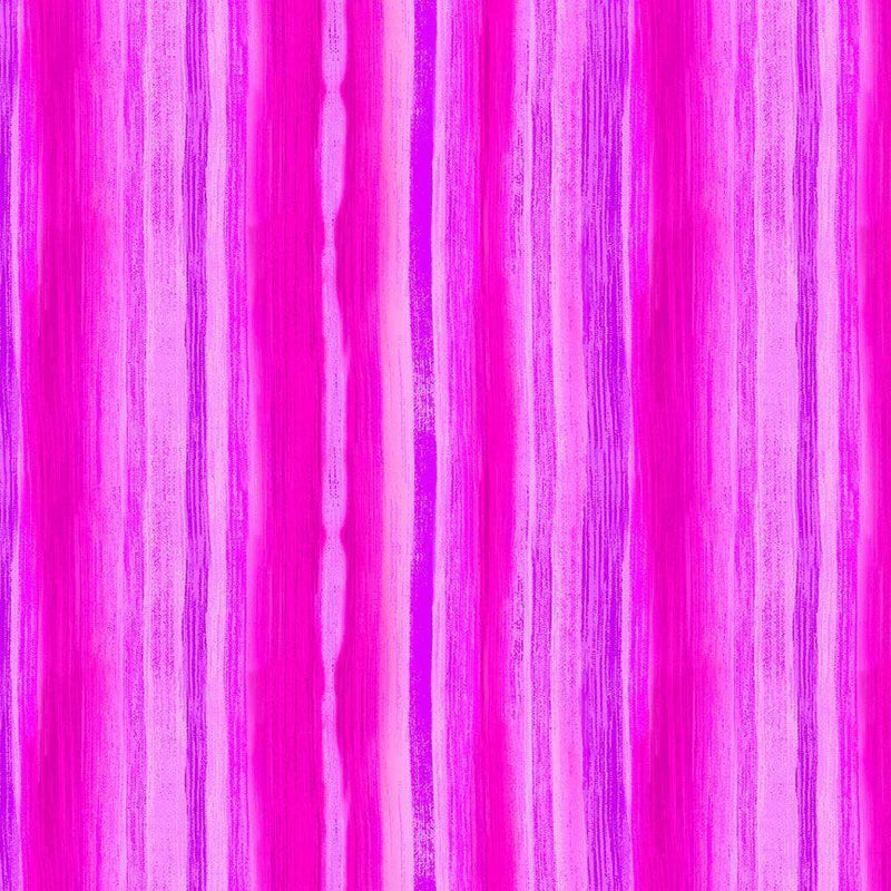 Fanciful Fronds Soft Nature Stripes CD2825-PINK Timeless Treasures 13 Yard Bolt