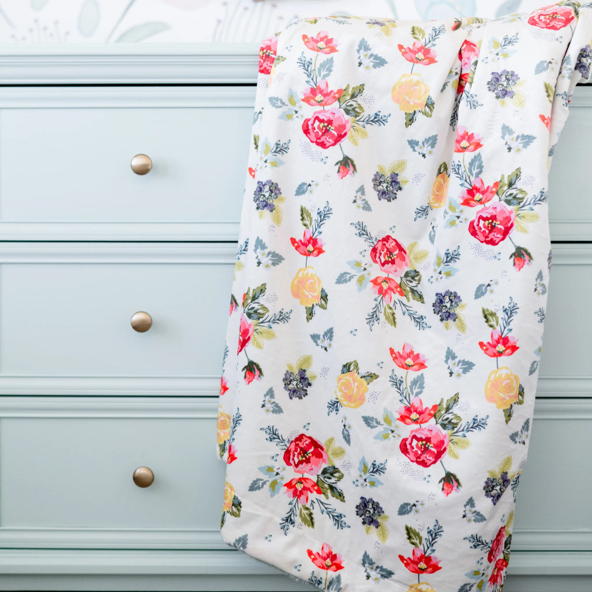 Bellissimo Gardens 60" x 72" Minky Throw Blanket Dreamy Blankets