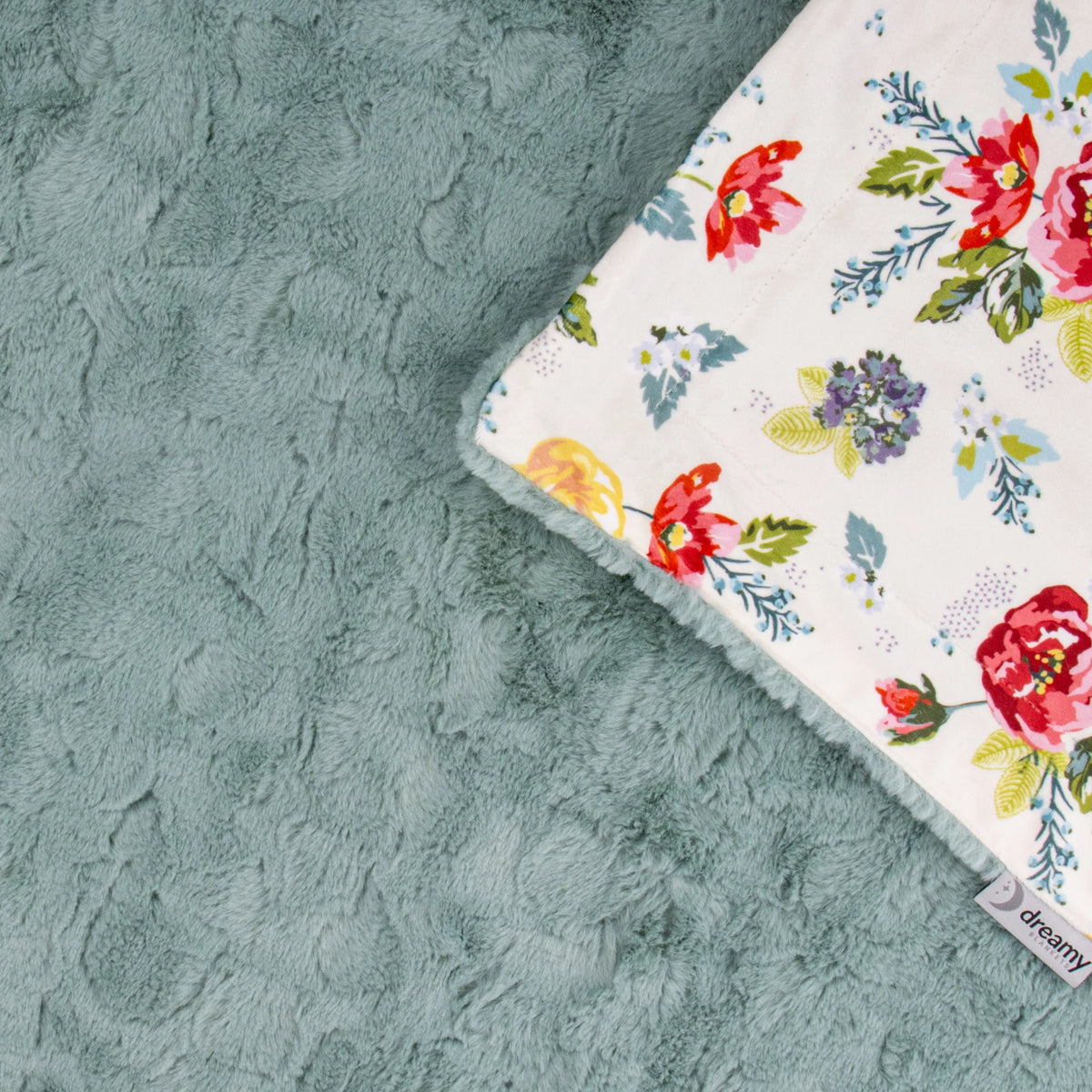 Bellissimo Gardens 60" x 72" Minky Throw Blanket Dreamy Blankets