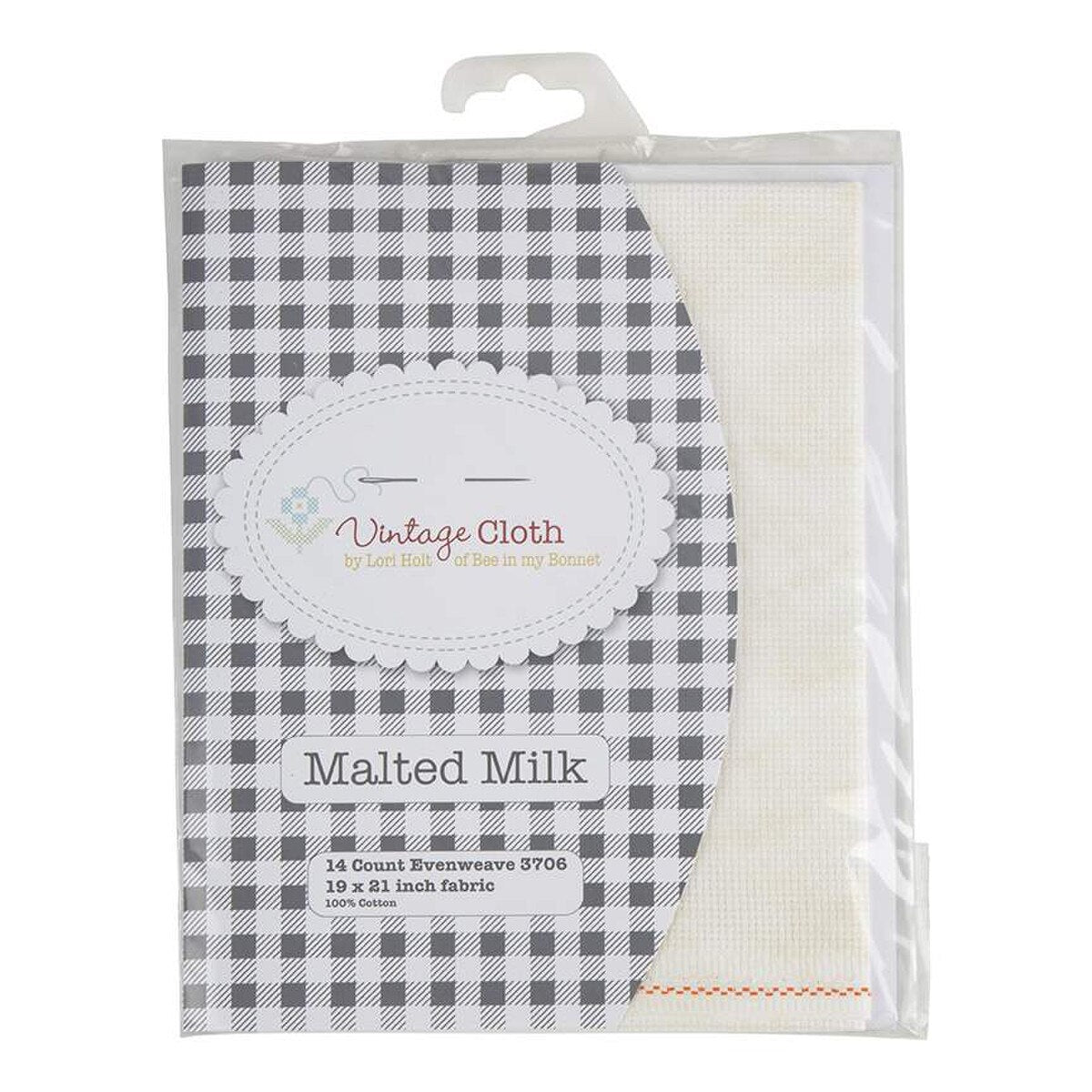 Vintage Cloth 14-Count Aida VC14-MALTEDMILK Malted Milk Riley Blake