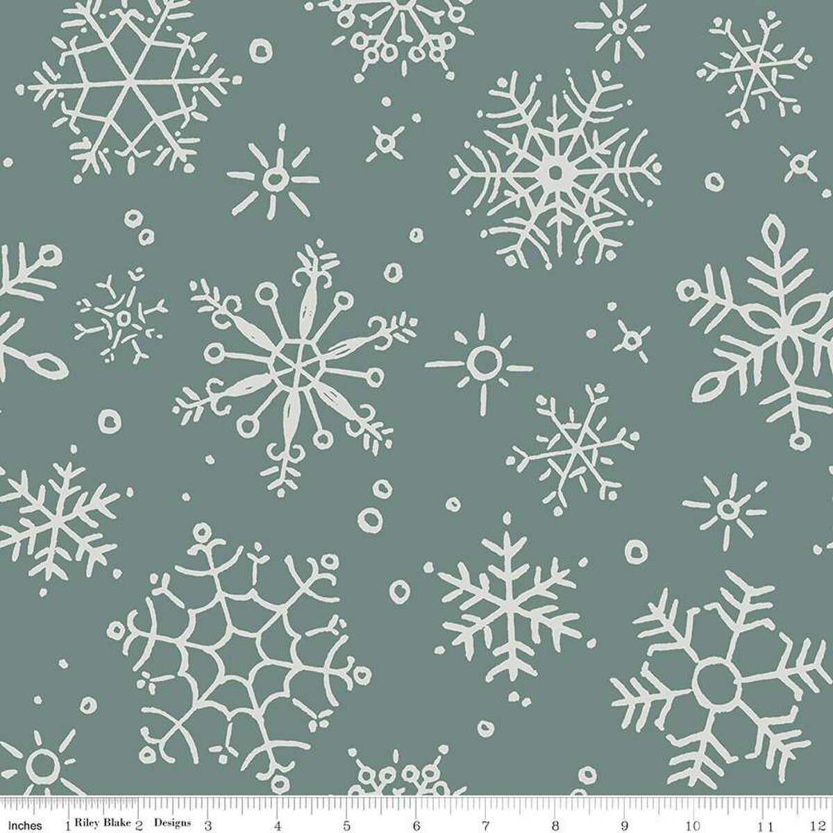 Magical Winterland WB14949­-WINTER Wide Back Lisa Audit Riley Blake Yard