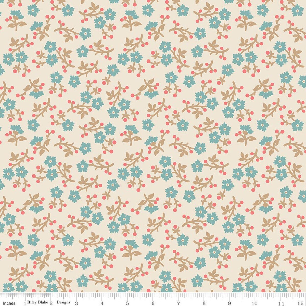 Baked With Love 108" Wide Back Grateful Linen Lori Holt WB17806­-LINEN Riley Blake By the Yard