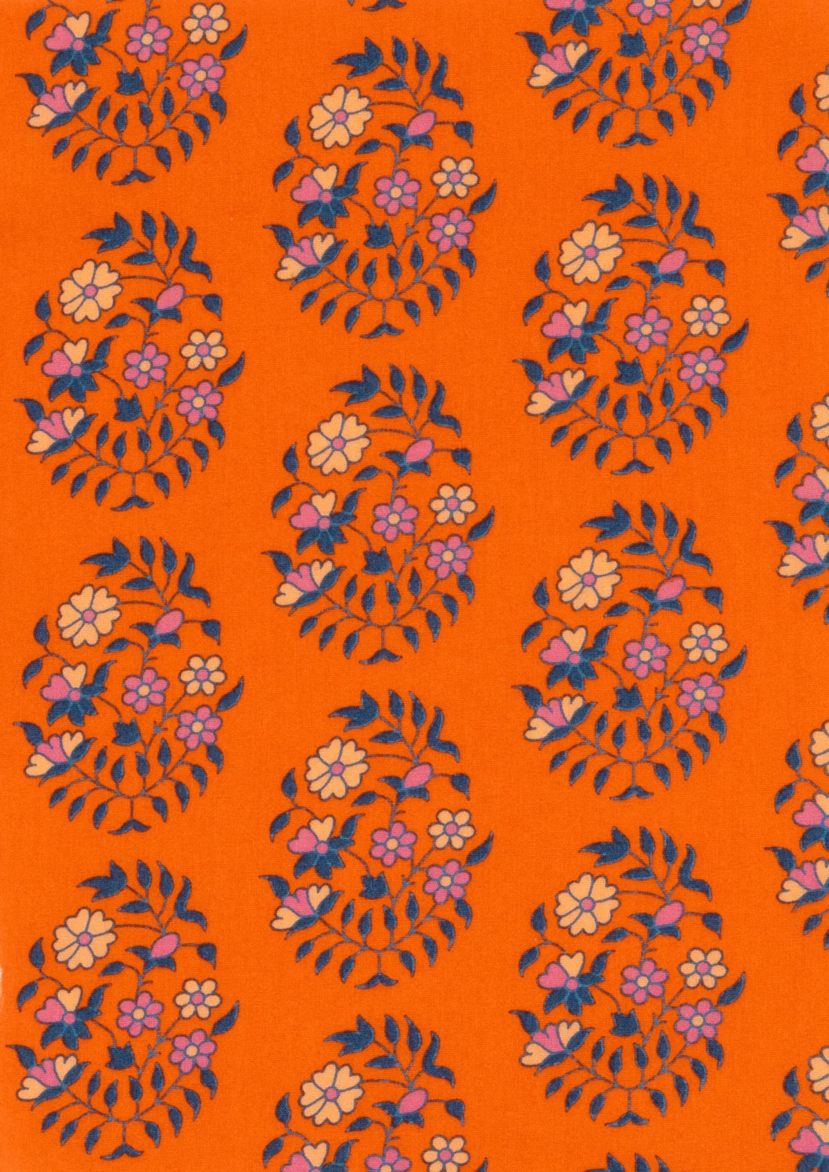 Petit Pan Shalin Orange 510 Poplin Half Yard x 60"