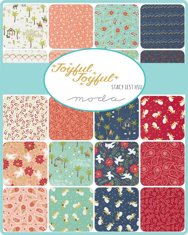 Joyful Joyful 5" Charm Pack Stacy Iest Hsu Moda