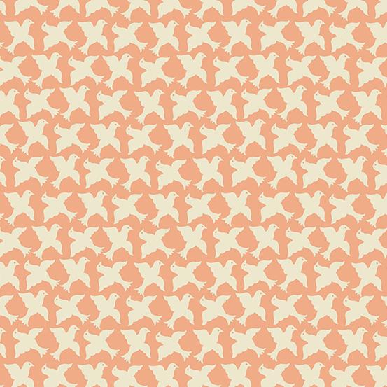 SWEET RIDE ORANGE LAUNDRY BASKET QUILTS ANDOVER FABRICS A-451-O HALF YARD