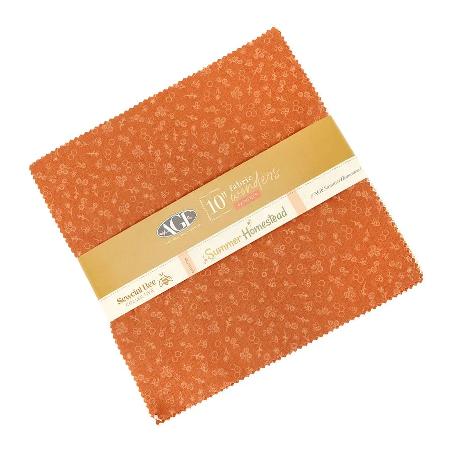 Summer Homestead 10" Layer Cake Sewcial Bee Collective for Art Gallery Fabrics