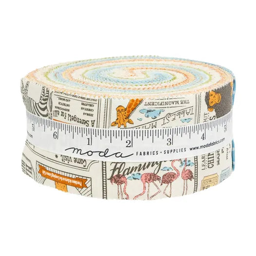 Animal Park Fun 2.5" Jelly Roll Stacy Iest Hsu Moda