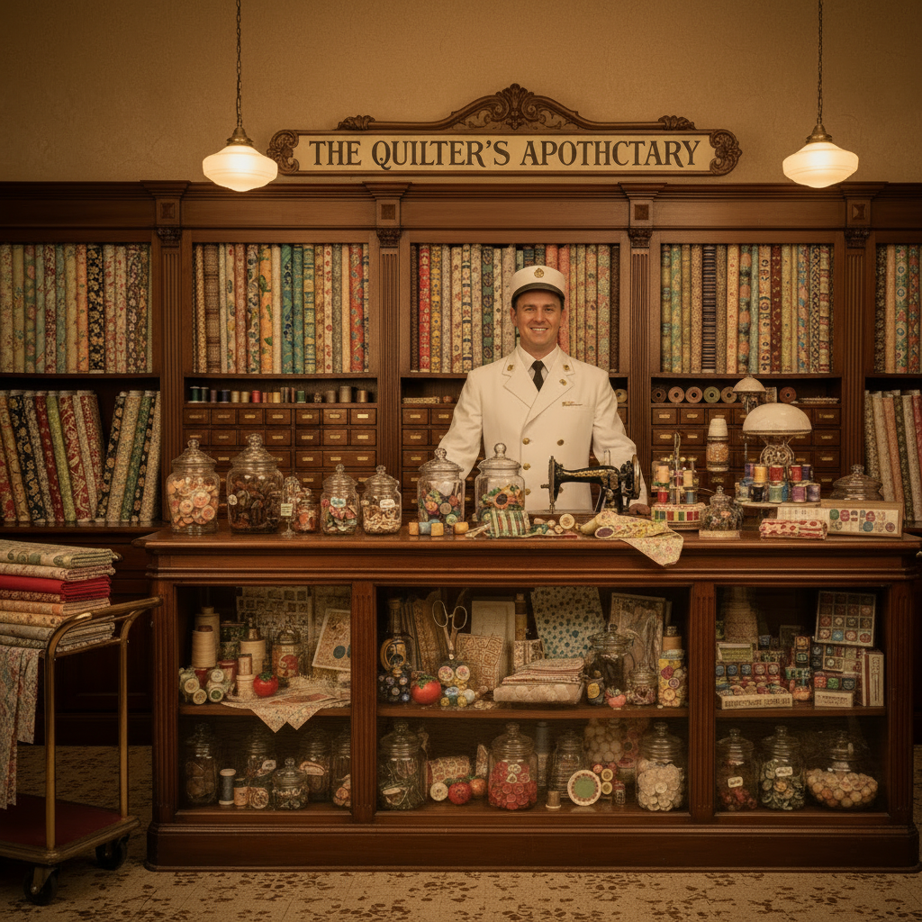 Bellhop Quilting Counter Square