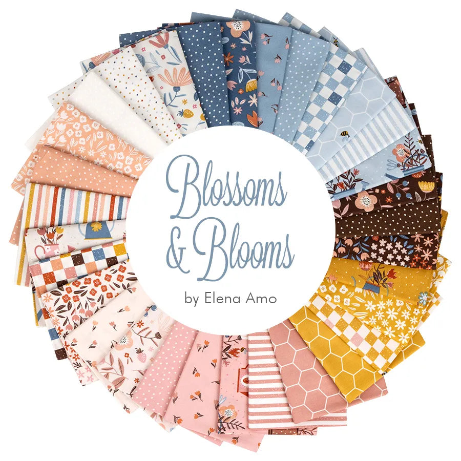 Blossoms And Blooms 10" Layer Cake Elena Amo Moda