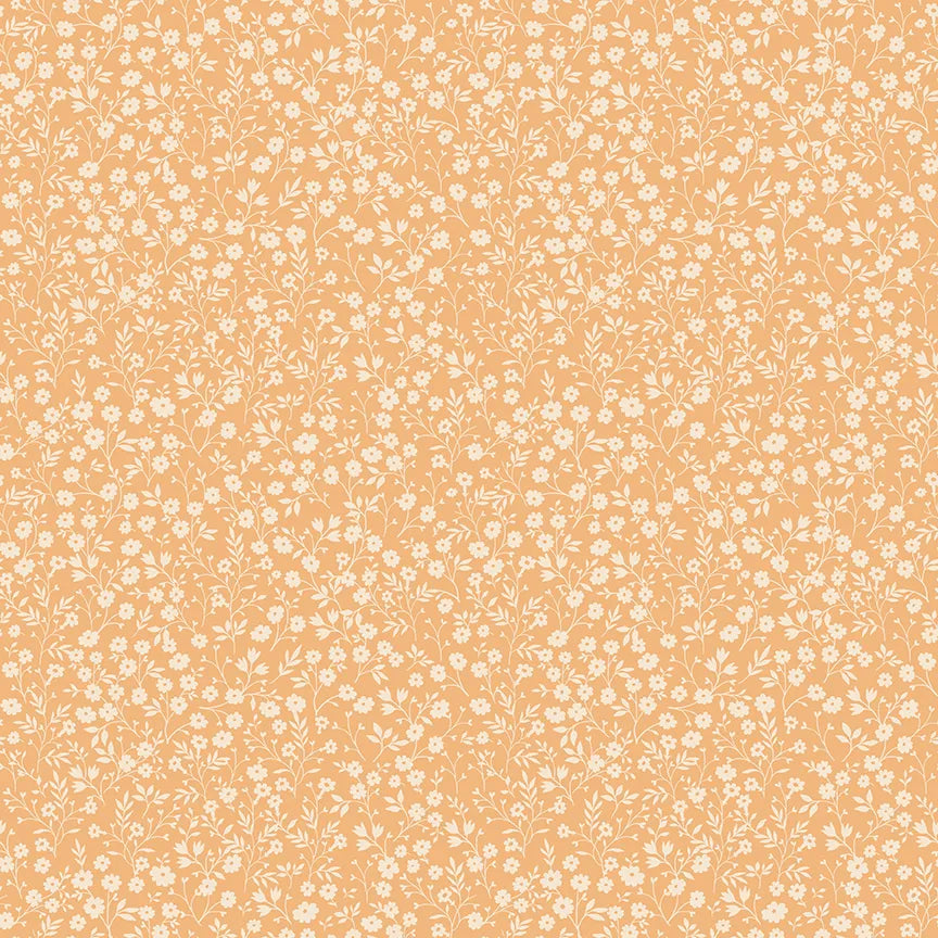 Harvest on the Prairie Marmalade Ditsy C18283-MARMALADE Riley Blake Half Yard